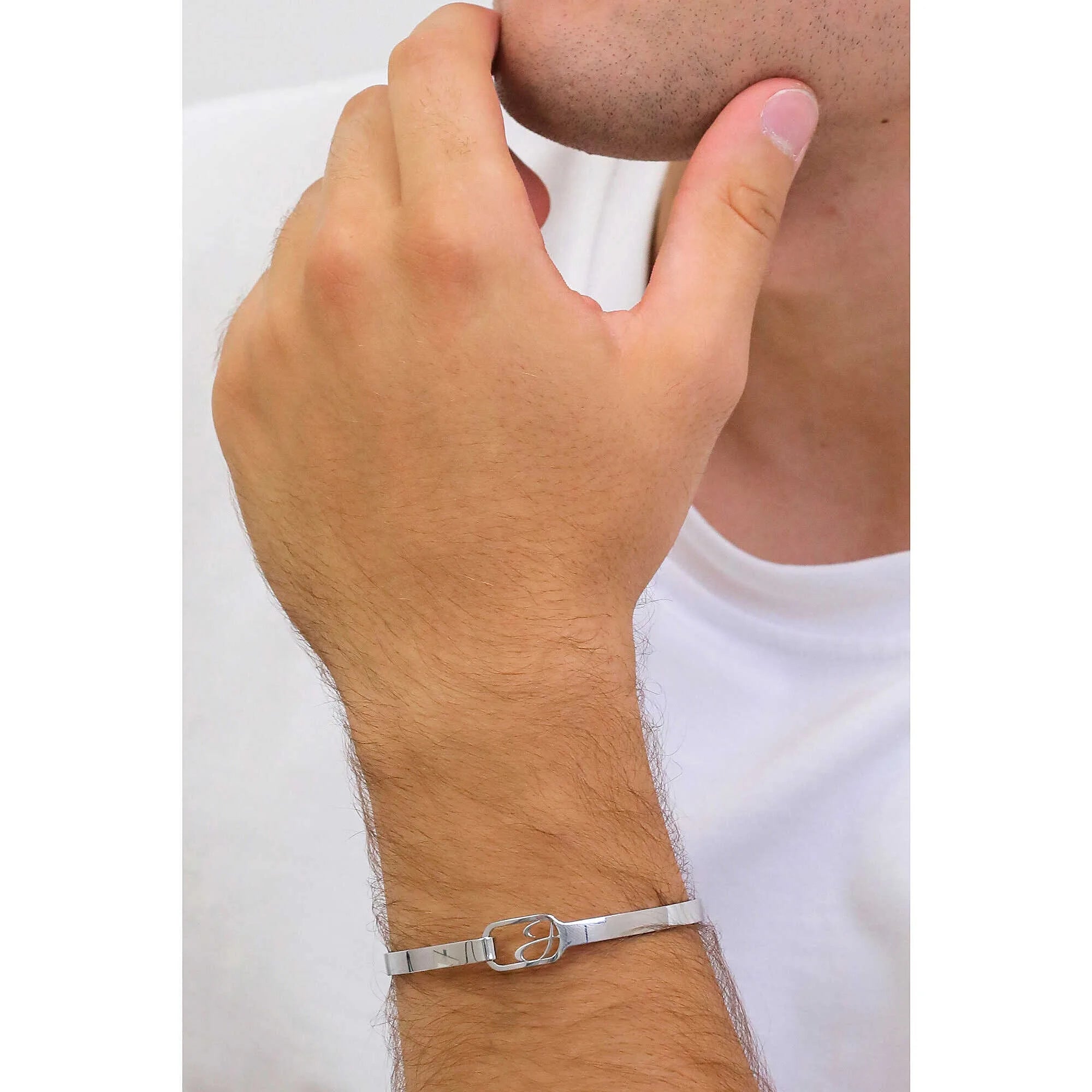 Bracciale uomo Luca Barra Ti voglio bene papà ba1503
