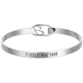 Bracciale uomo Luca Barra Ti voglio bene papà ba1503