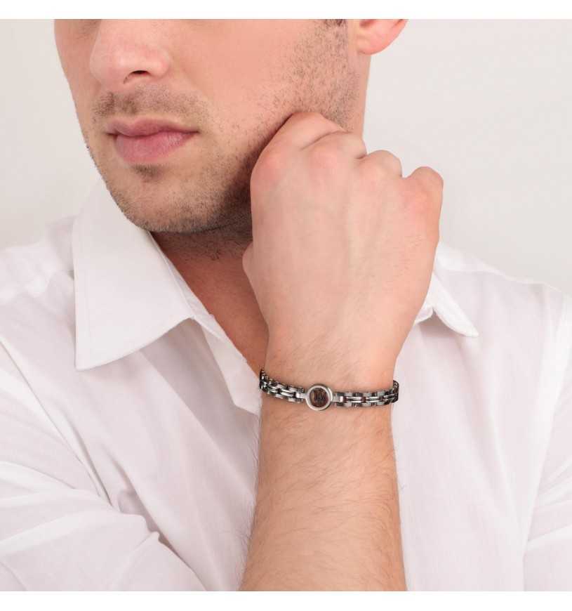 Bracciale uomo Maserati collezione Maserati GD JM219AQH13