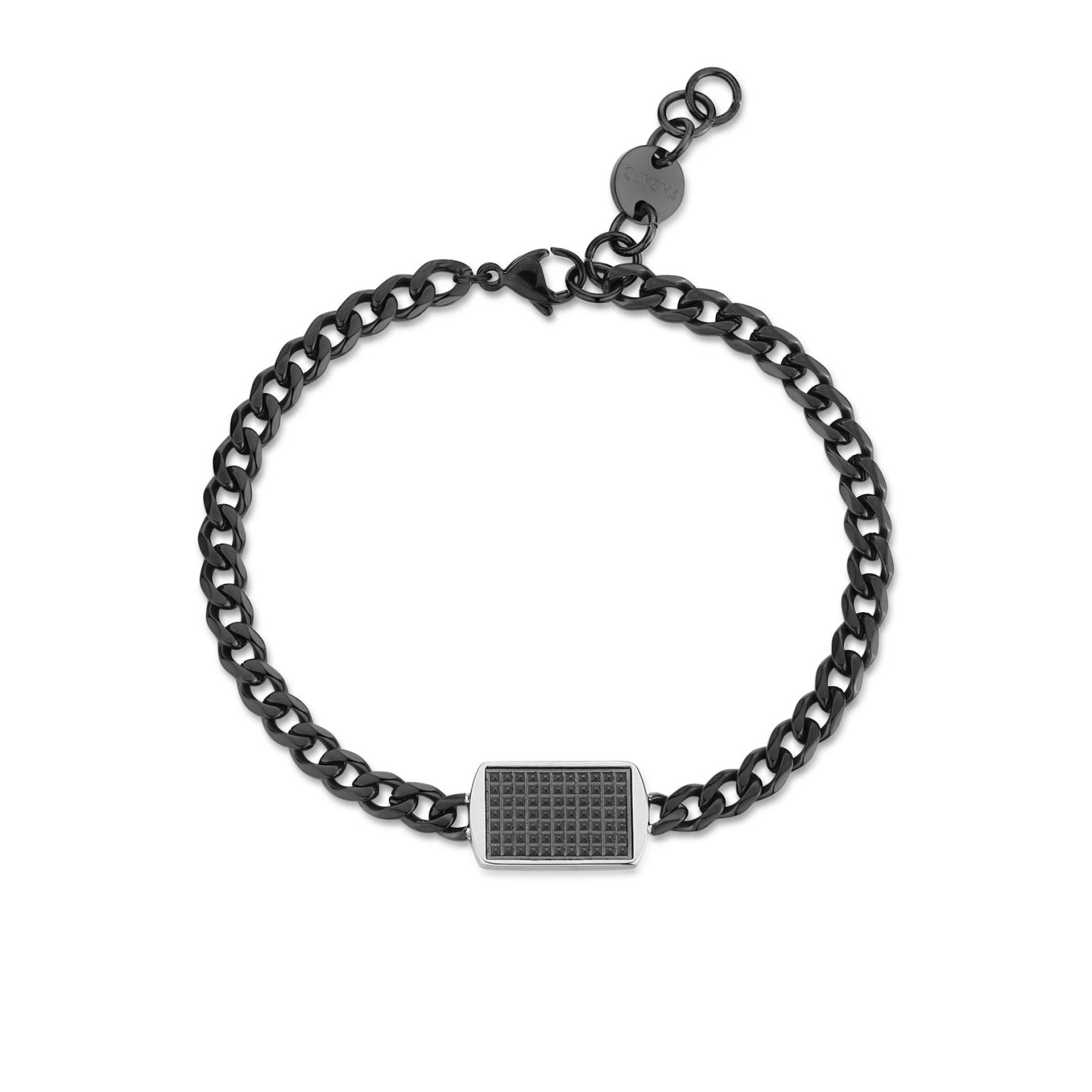Bracciale uomo Sagapò acciaio stg11