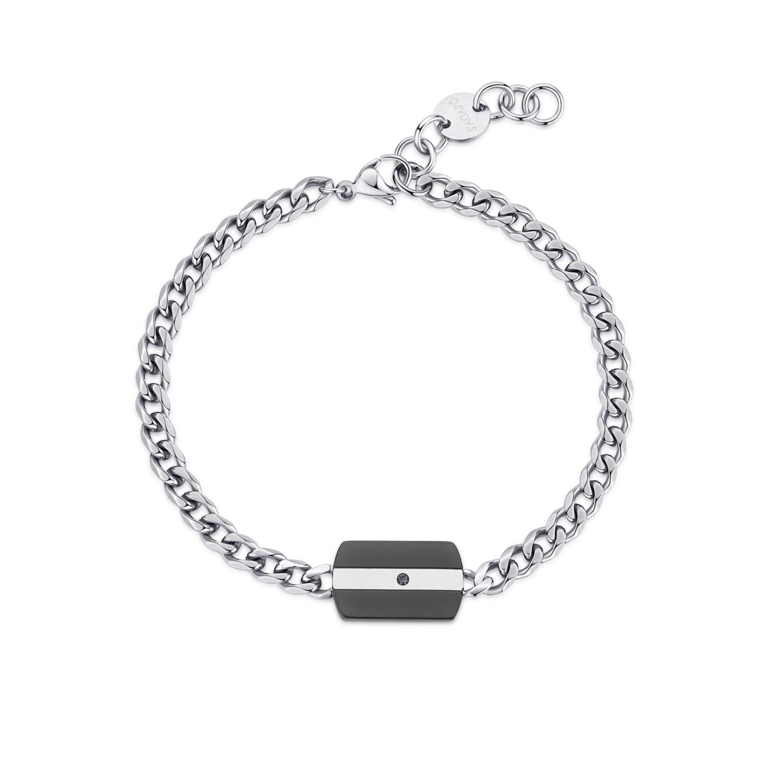 Bracciale uomo Sagapò acciaio stg12