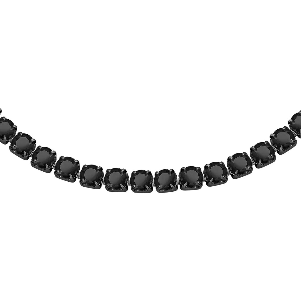 Bracciale uomo Sector tennis con pietre nere SANN42
