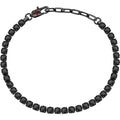 Bracciale uomo Sector tennis con pietre nere SANN42