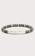 Bracciale uomo bikkembergs esagoni e diamanti geobb02bw