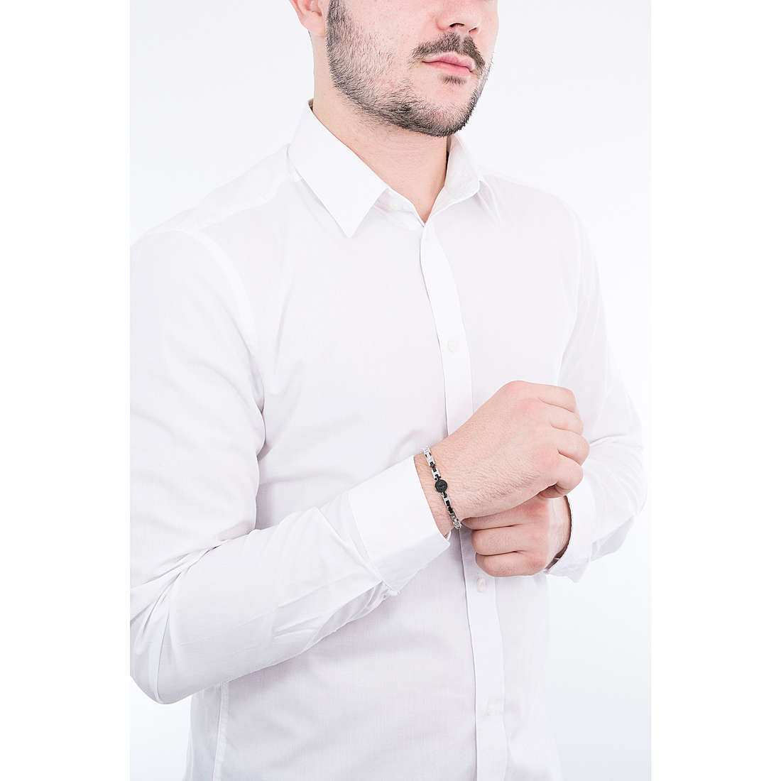 Bracciale uomo con ancora gioielli 4US Cesare Paciotti 4ubr3537
