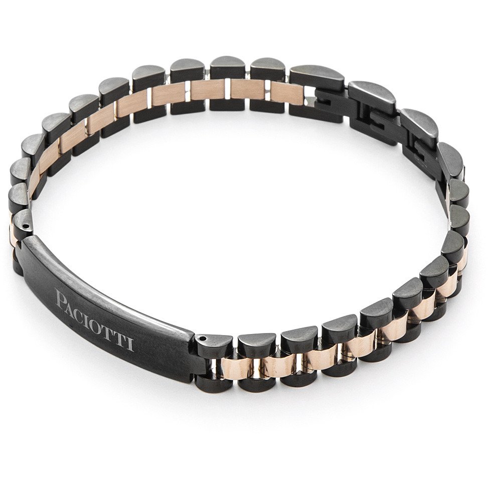 Bracciale uomo gioielli Cesare Paciotti 4ubr5022 maglia rolex