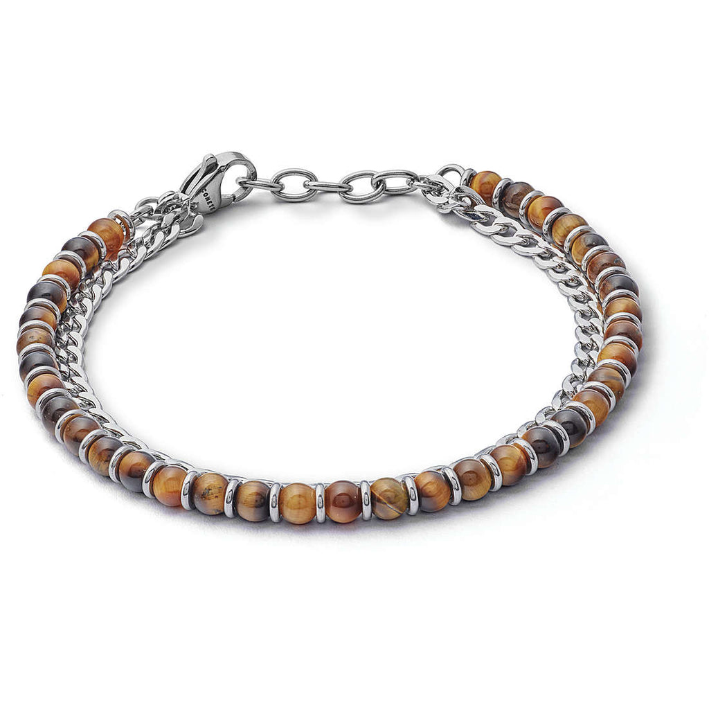 Bracciale uomo gioielli Comete District ubr 1019