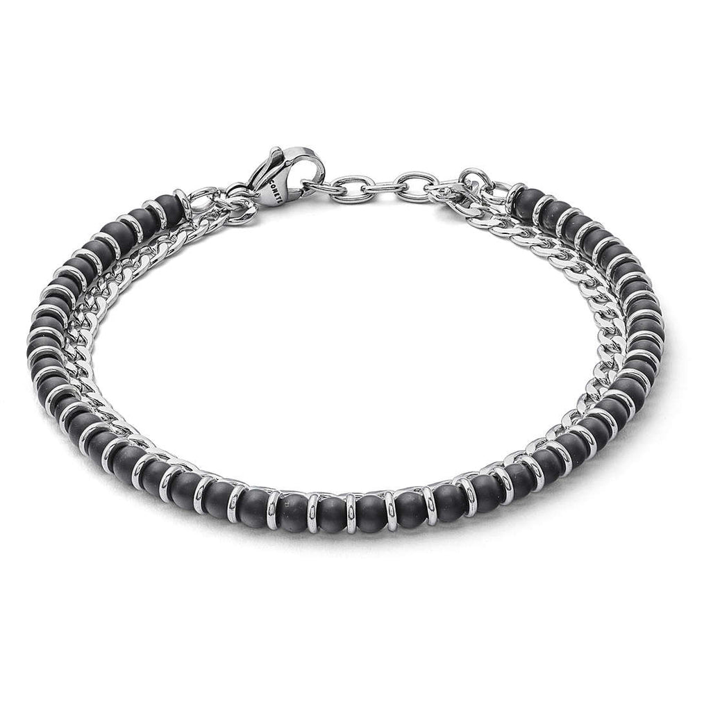 Bracciale uomo gioielli Comete District ubr 1020
