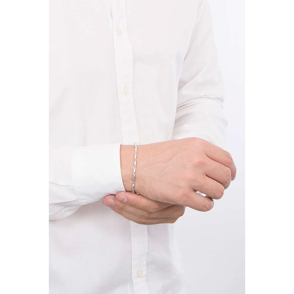Bracciale uomo gioielli Comete Royal ubr 998