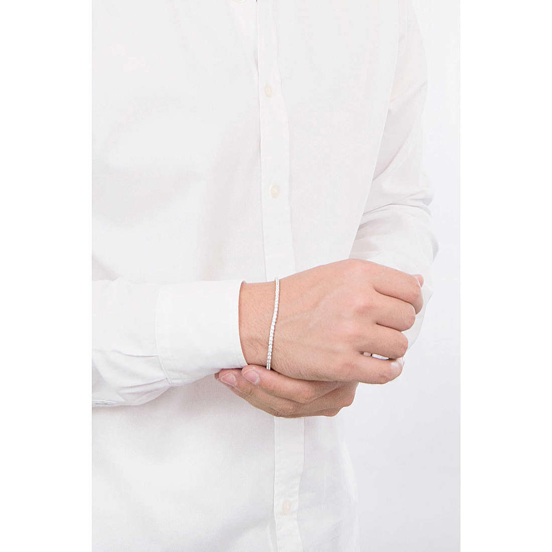 Bracciale uomo gioielli Comete Tennis ubr 994 m18