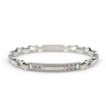 Bracciale uomo gioielli Comete Texture ubr 783