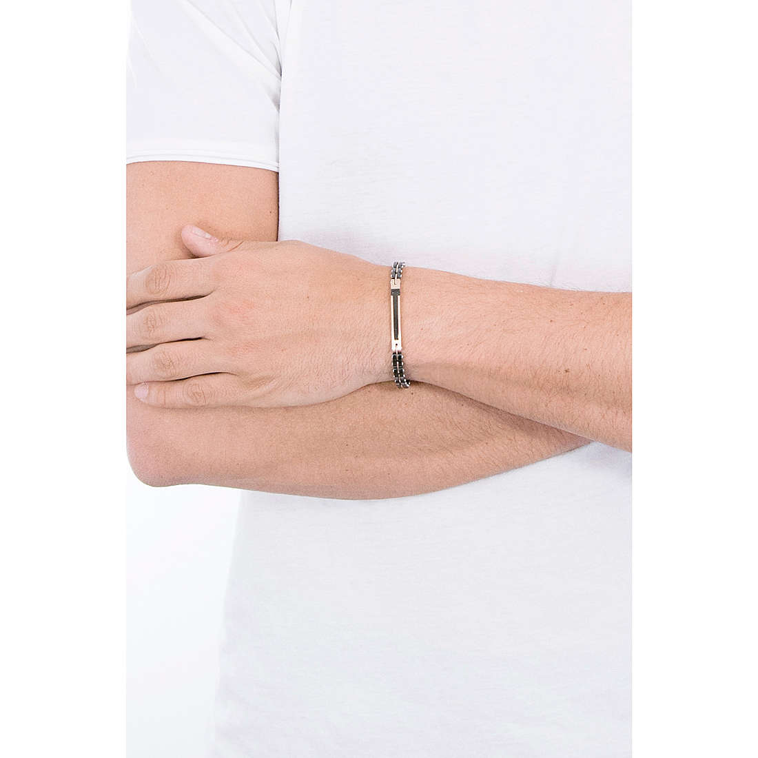 Bracciale uomo gioielli Comete Tyres ubr 910