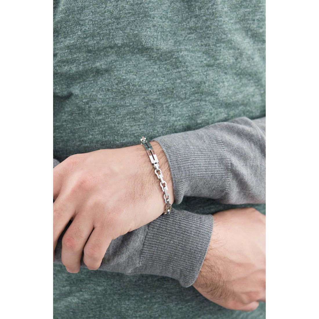Bracciale uomo gioielli Comete ubr 578