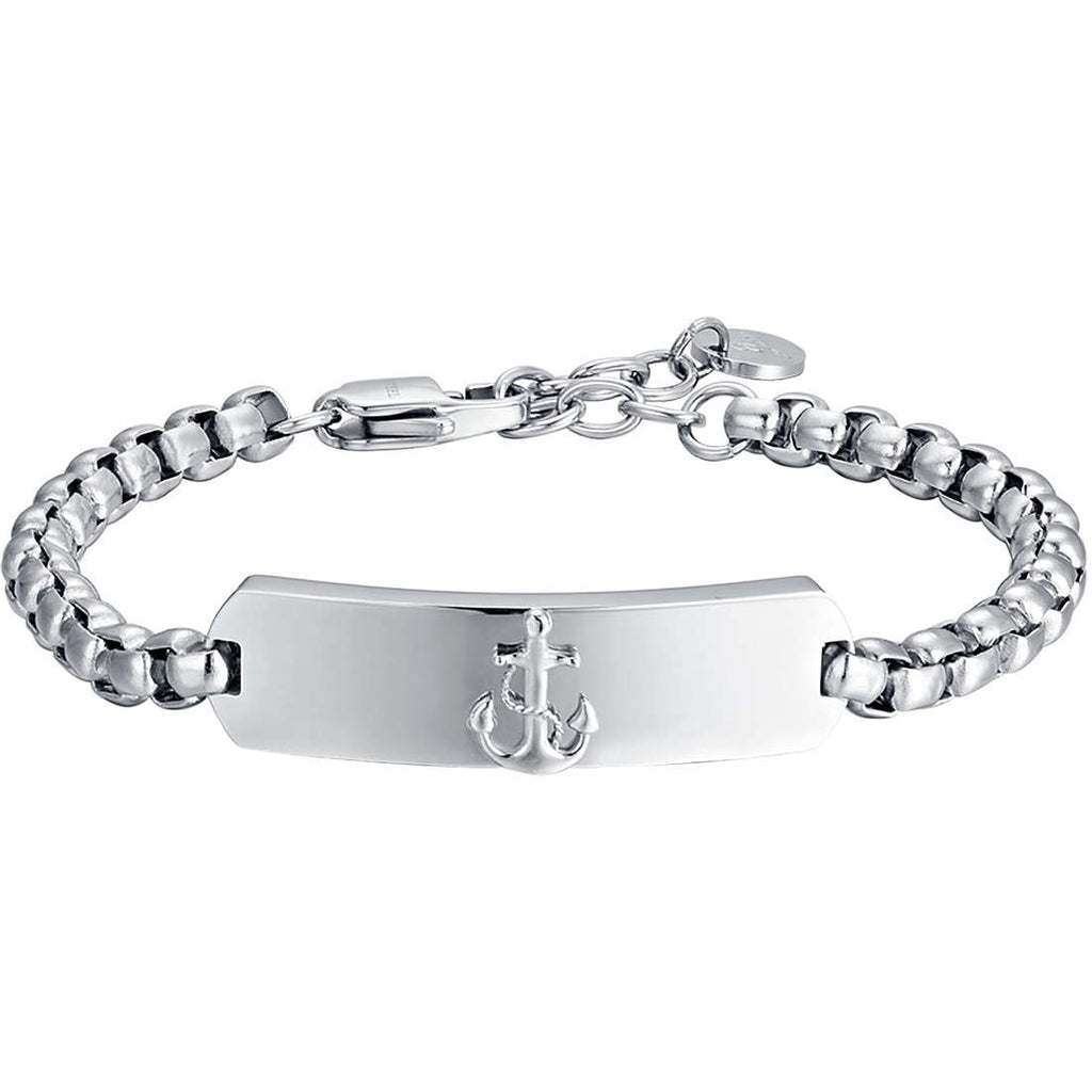 Bracciale uomo gioielli Luca Barra ancora ba1400
