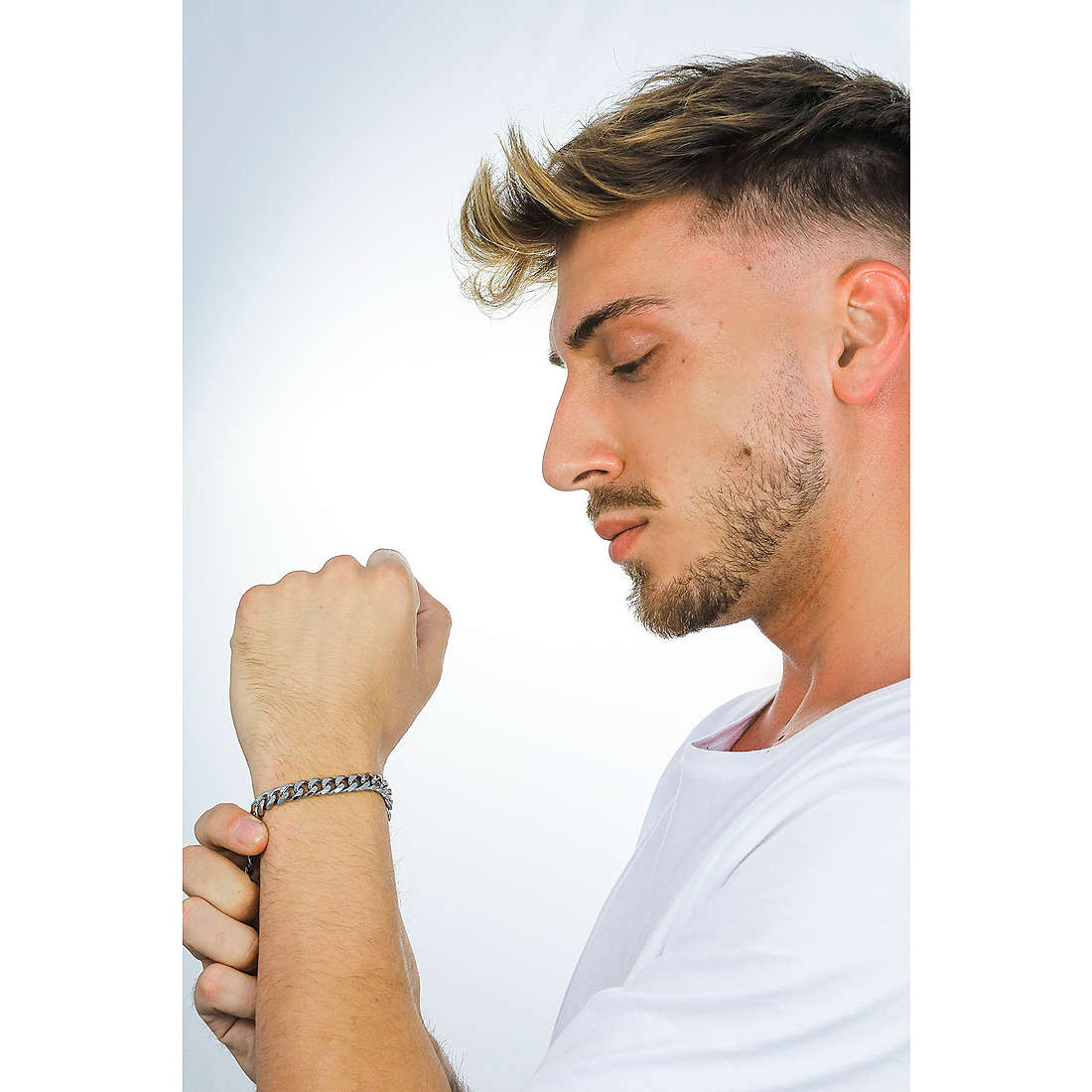 Bracciale uomo gioielli Luca Barra ba1262