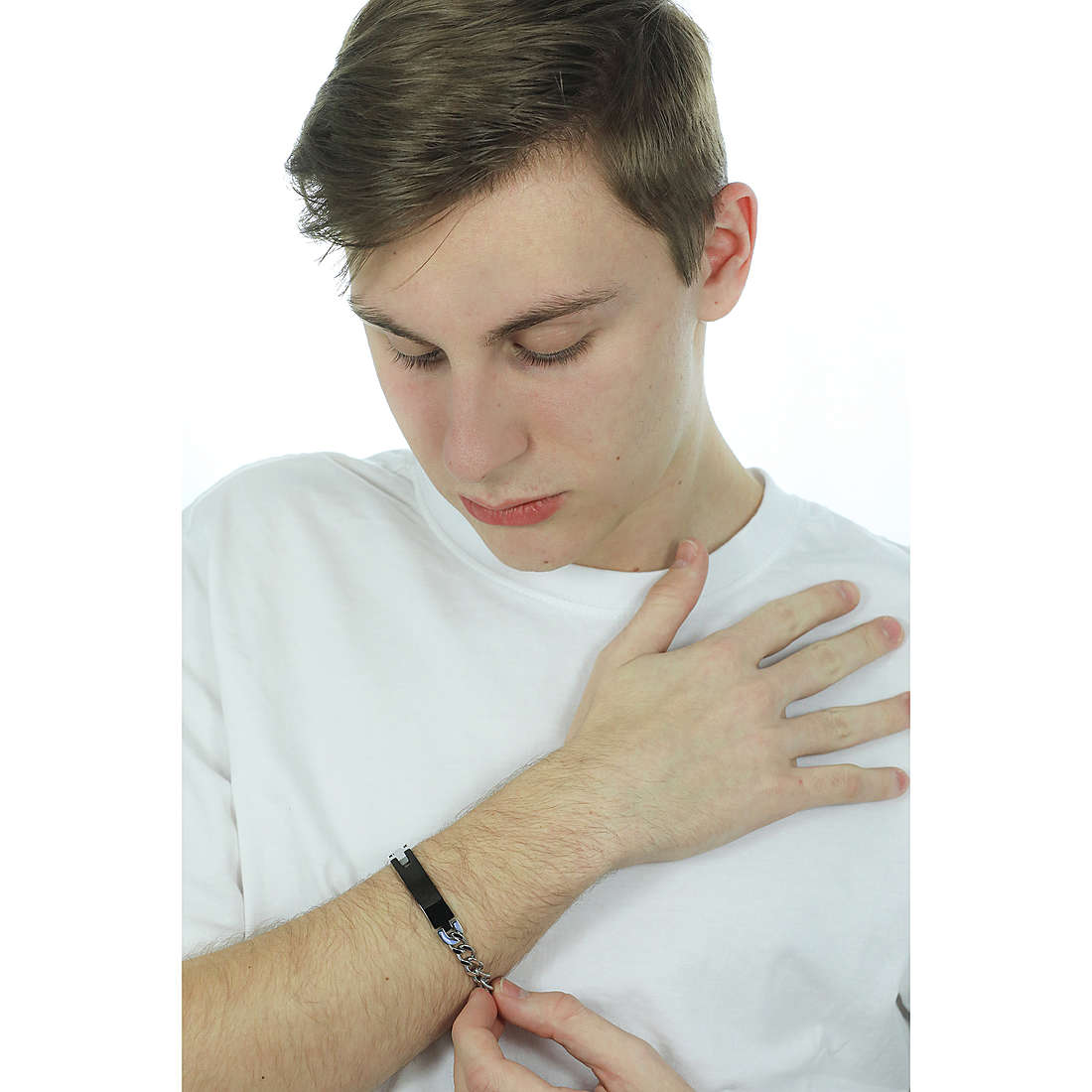 Bracciale uomo gioielli Luca Barra ba1313
