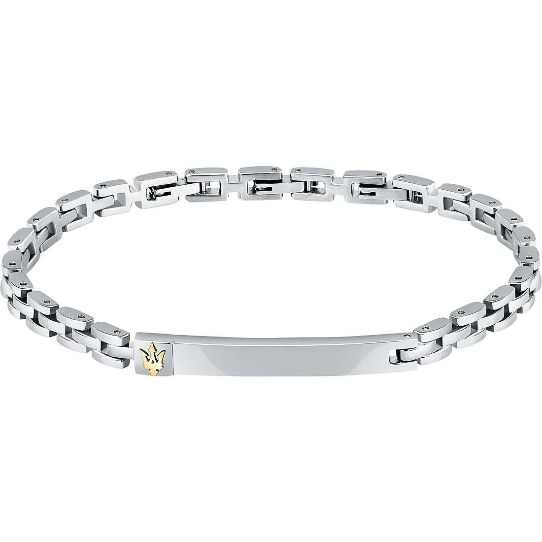 Bracciale uomo gioielli Maserati Iconic jm324avd55