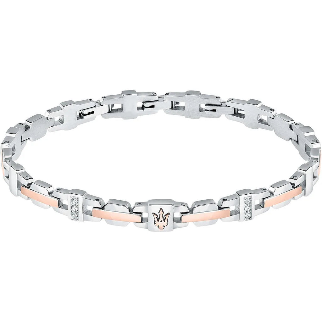 Bracciale uomo gioielli Maserati Iconic jm423avd18