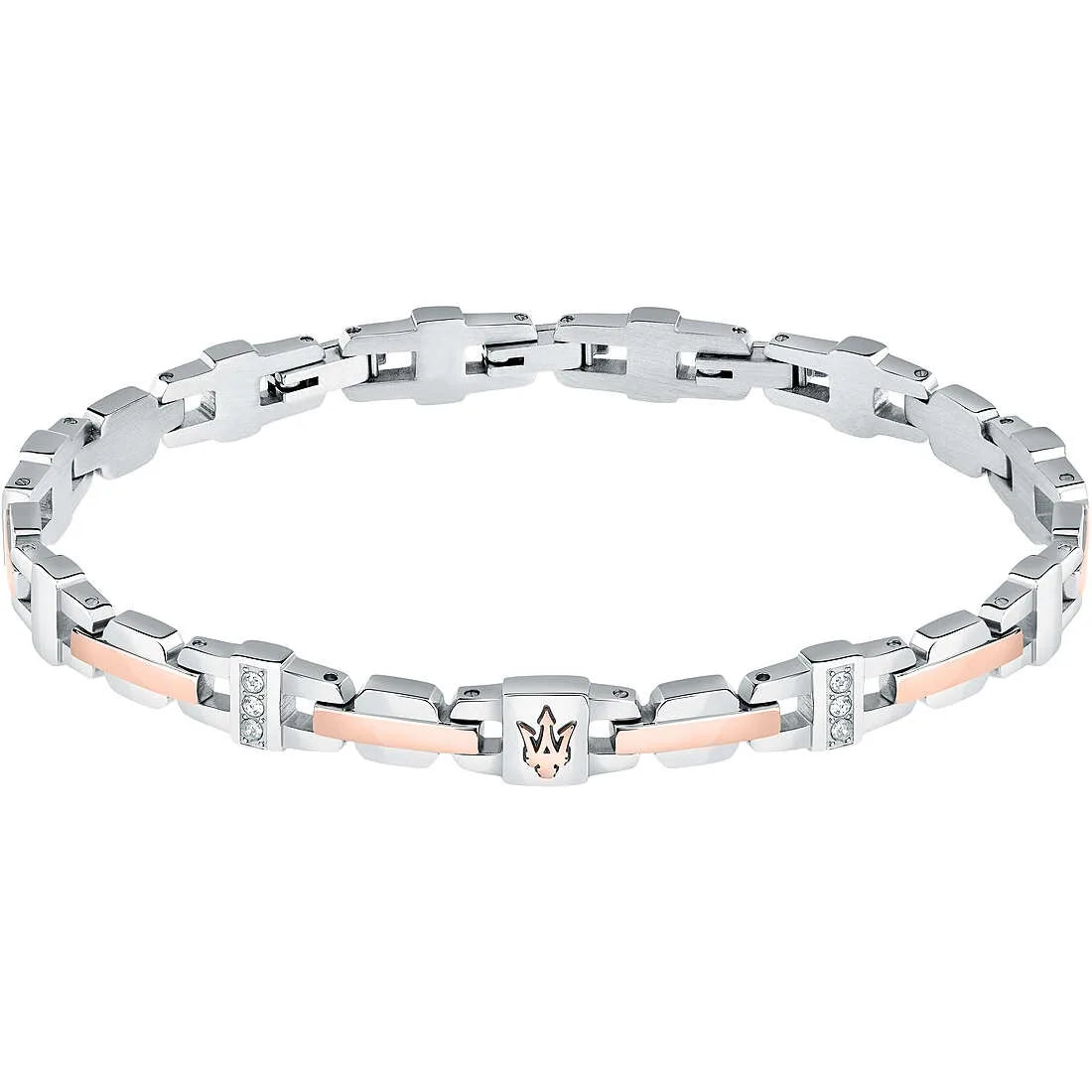 Bracciale uomo gioielli Maserati Iconic jm423avd18