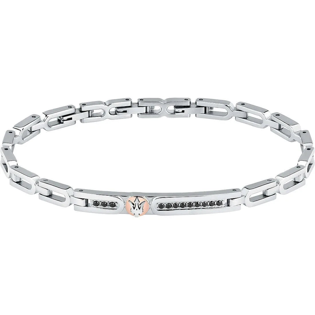 Bracciale uomo gioielli Maserati Iconic jm423avd25