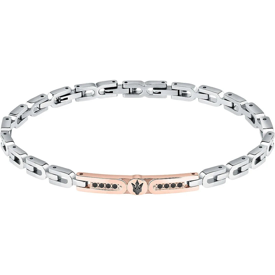 Bracciale uomo gioielli Maserati Iconic jm423avd26