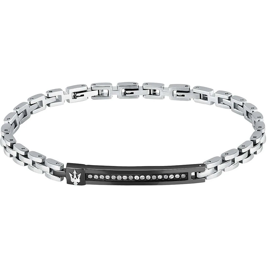 Bracciale uomo gioielli Maserati Iconic jm424avd58
