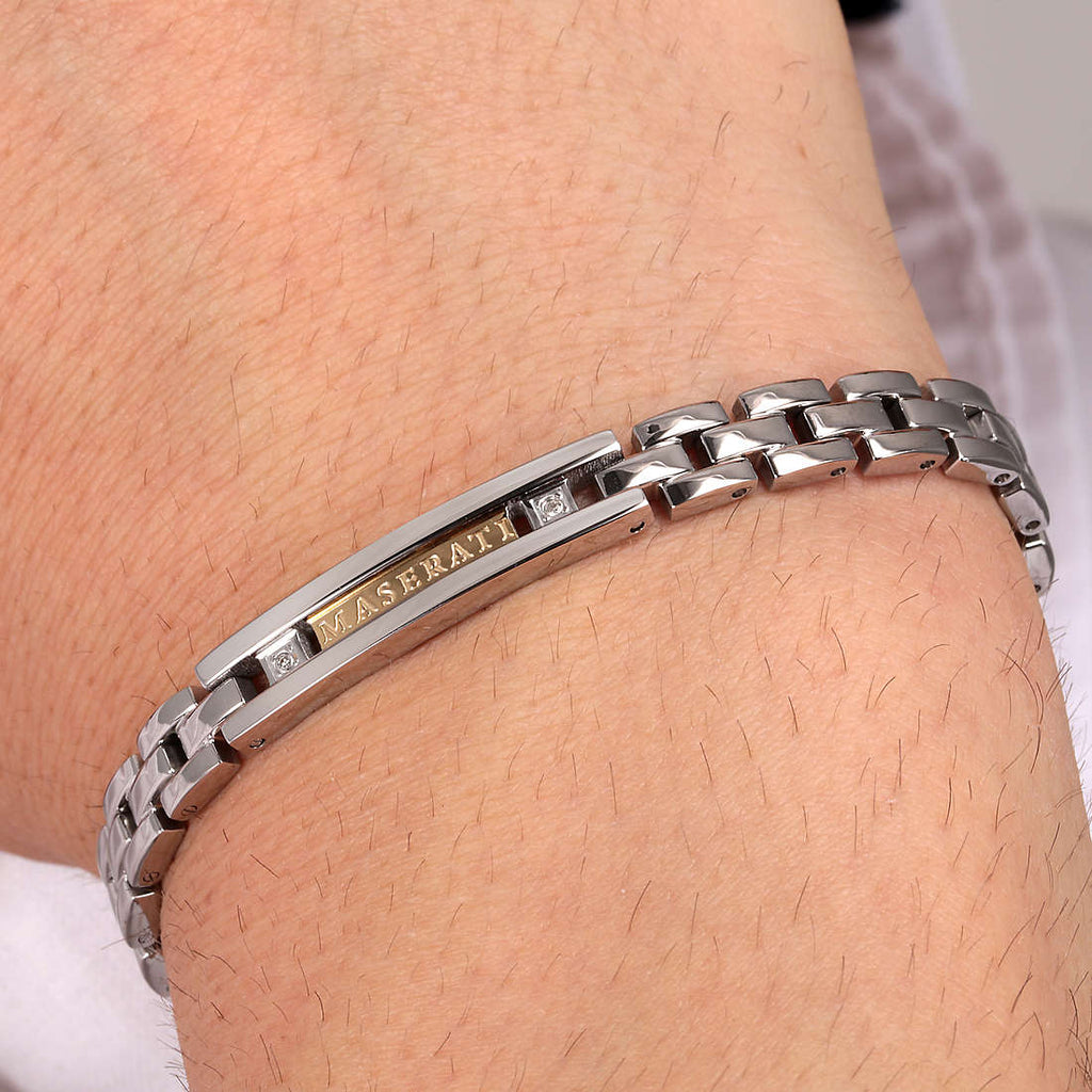 Bracciale uomo gioielli Maserati JM221ATY03