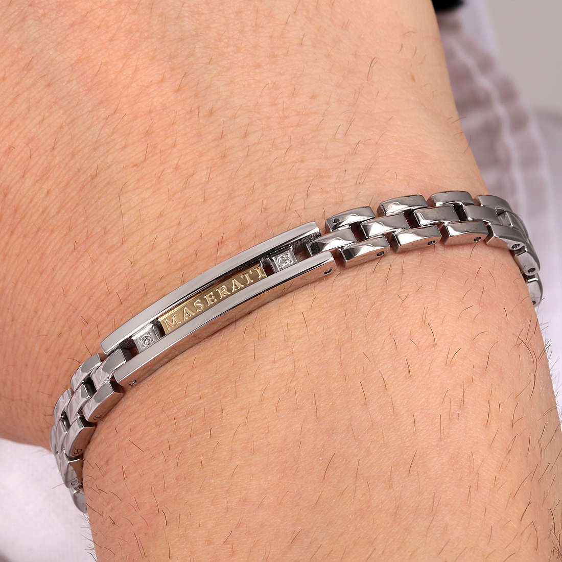 Bracciale uomo gioielli Maserati JM221ATY03