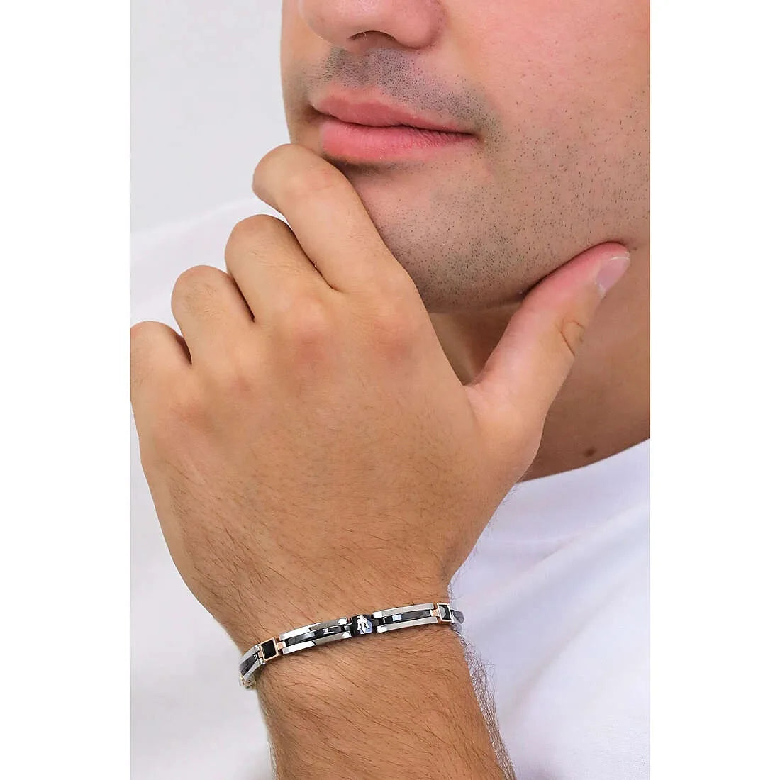 Bracciale uomo gioielli Maserati Jewels JM223ATZ19