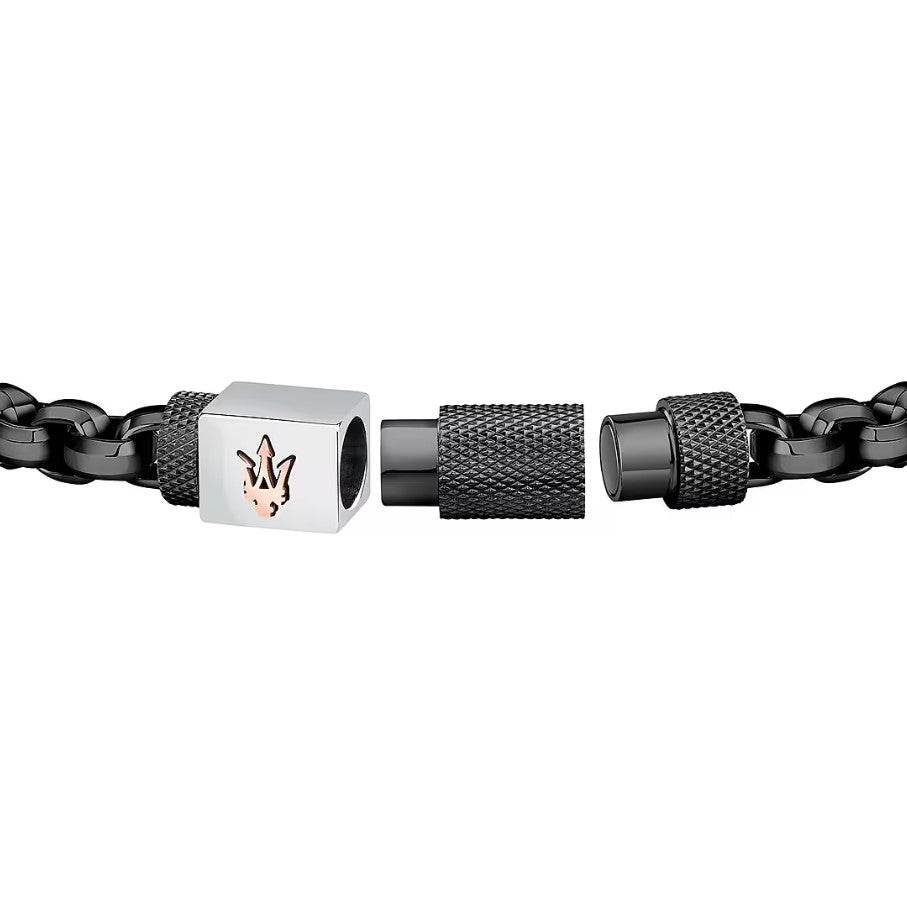Bracciale uomo gioielli Maserati Jewels jm223atk26