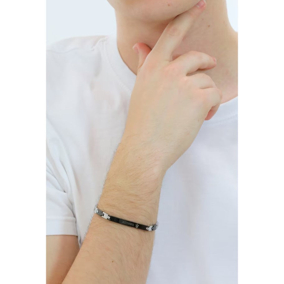 Bracciale uomo gioielli Maserati Maserati Jewels jm521aty10