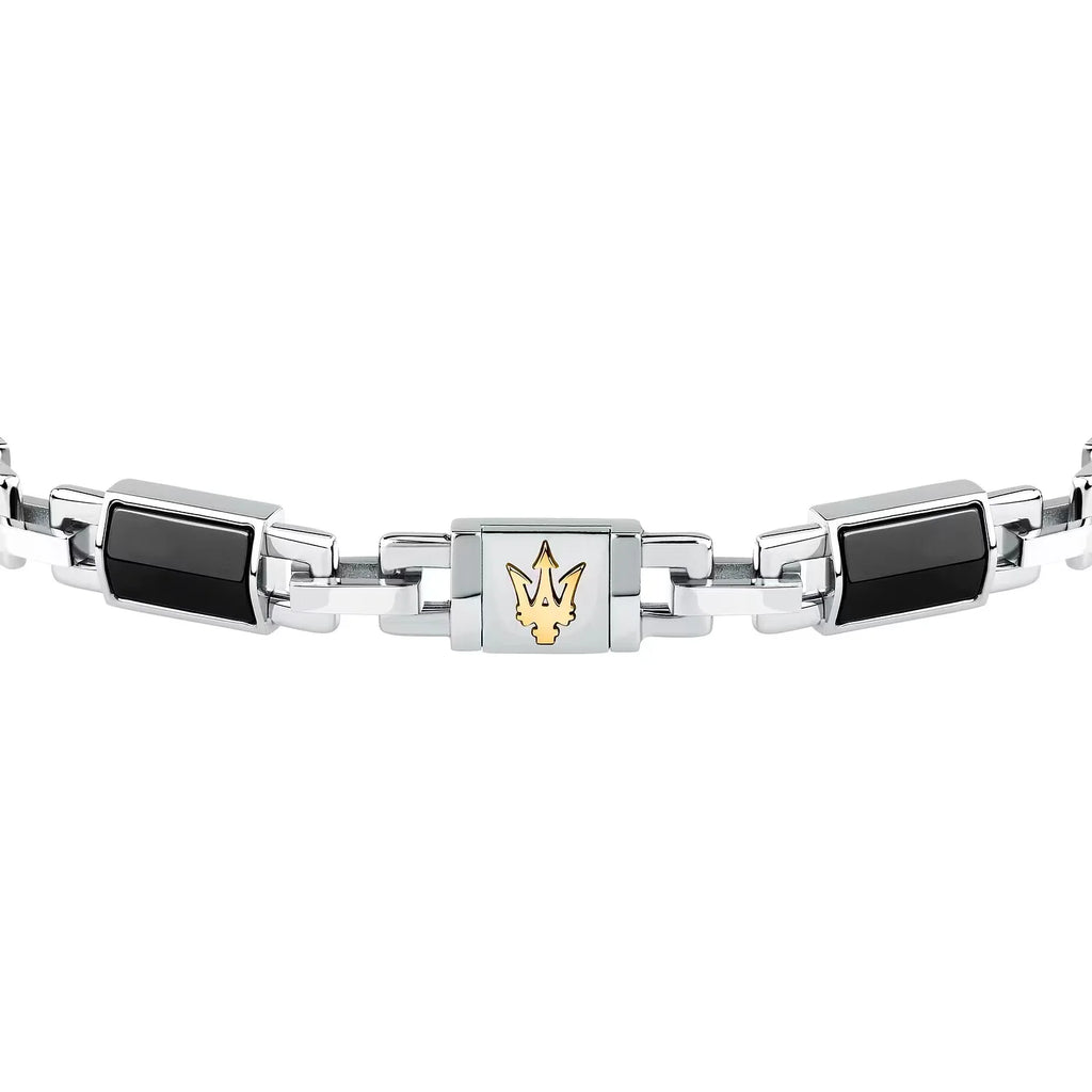 Bracciale uomo gioielli Maserati ceramic jm425atz69