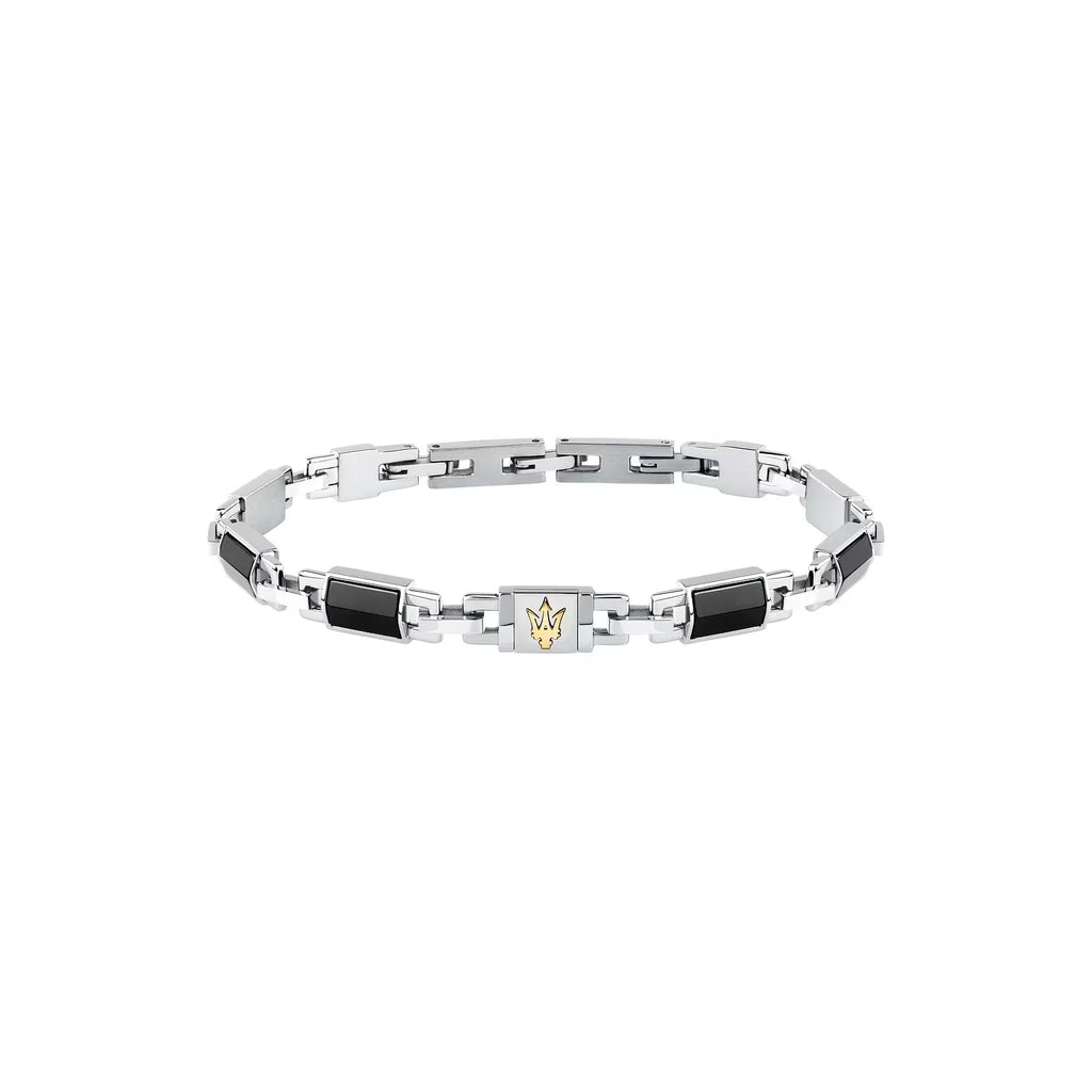 Bracciale uomo gioielli Maserati ceramic jm425atz69