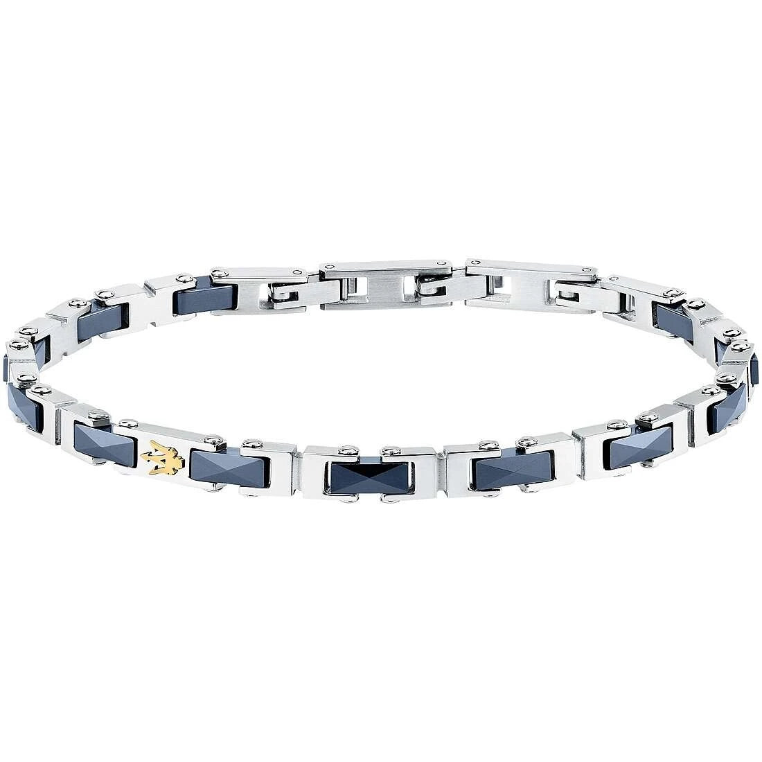 Bracciale uomo gioielli Maserati ceramica JM226ATZ82
