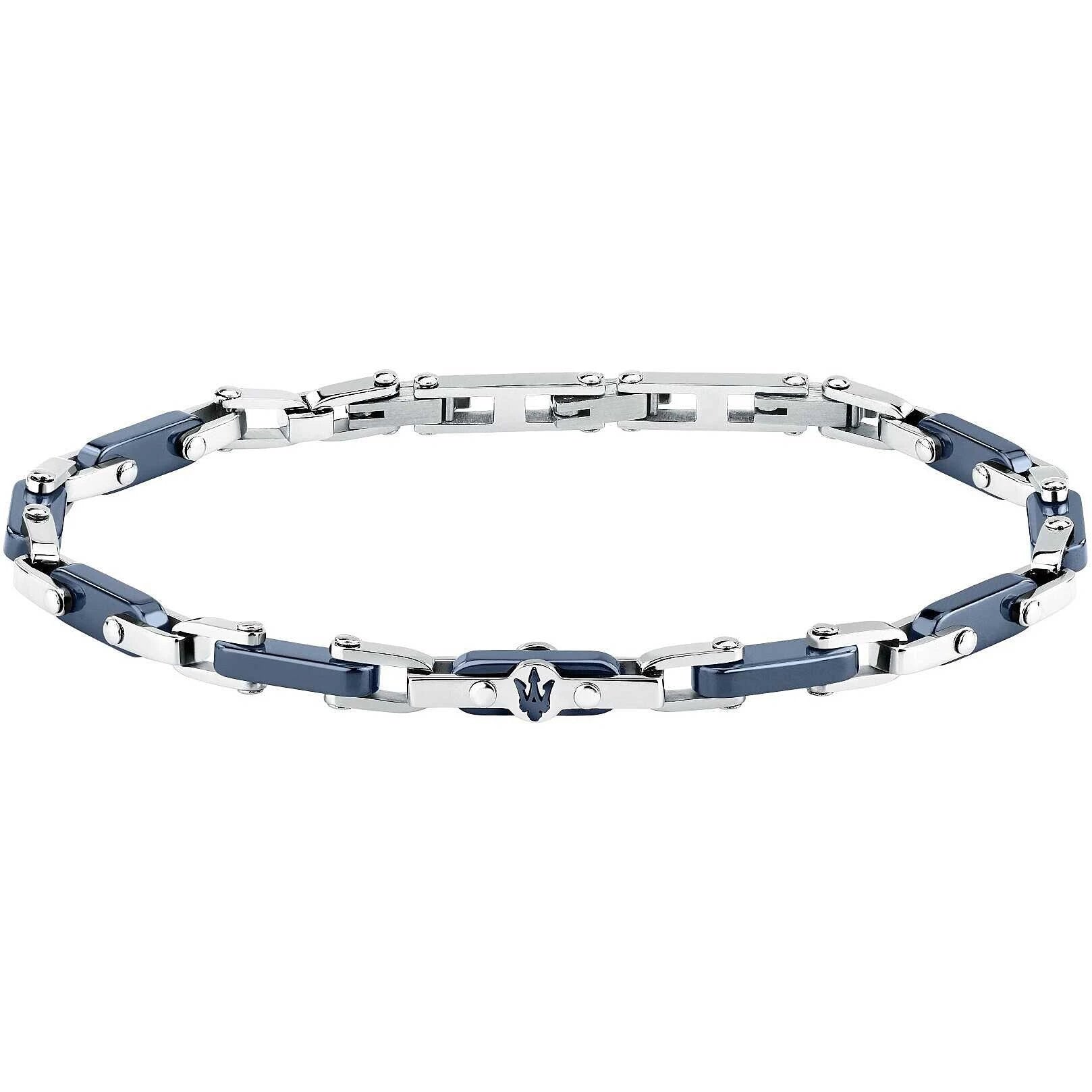 Bracciale uomo gioielli Maserati ceramica jm226atz76