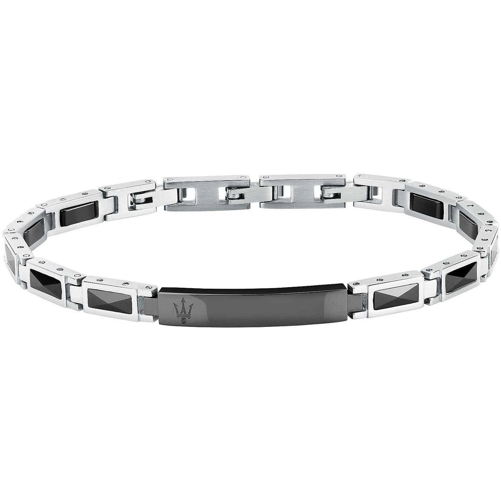 Bracciale uomo gioielli Maserati ceramica jm226atz79