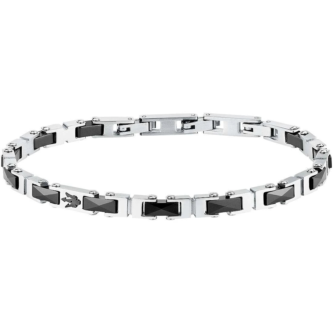 Herrenarmband Maserati Schmuck Keramik jm226atz81