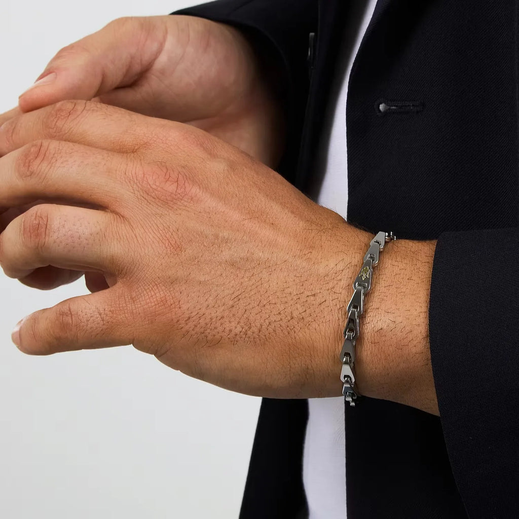 Bracciale uomo gioielli Maserati iconic JM425AVD102