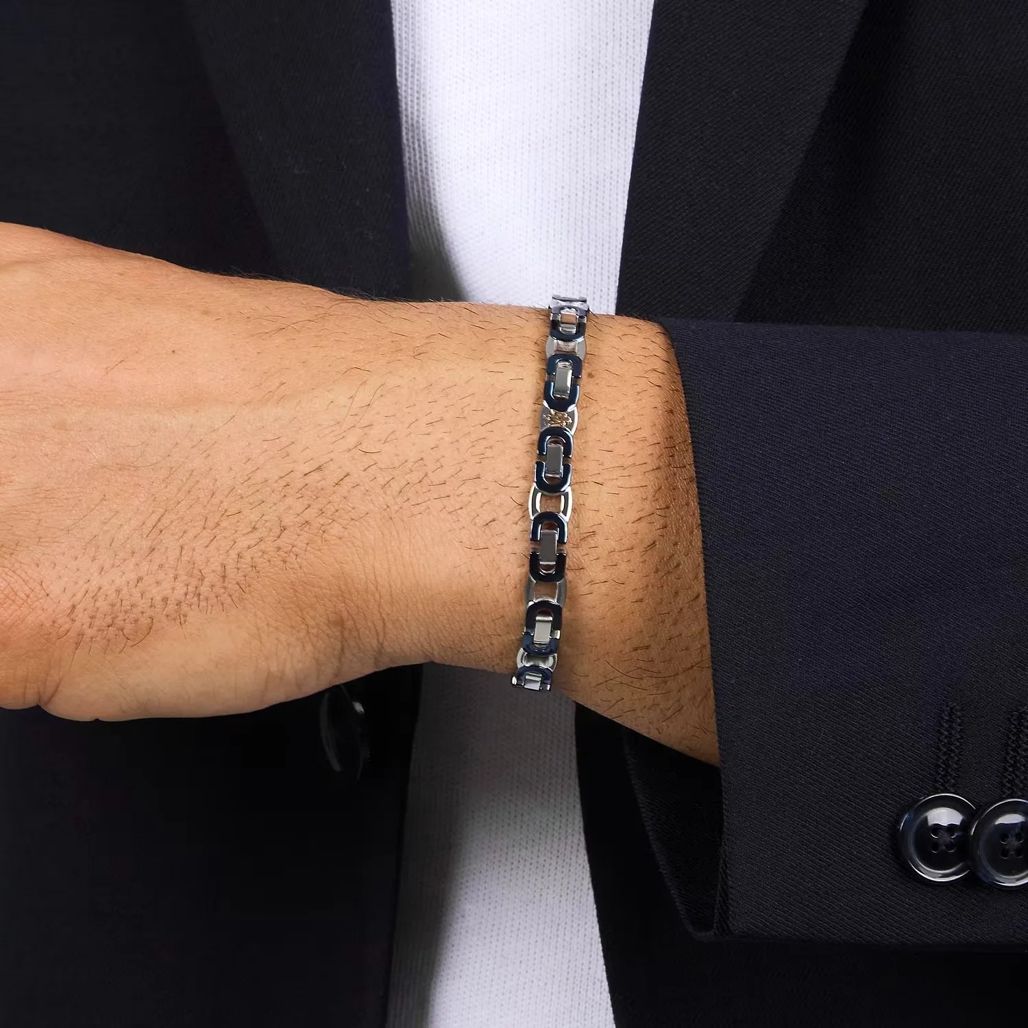 Bracciale uomo gioielli Maserati iconic JM425AVD96