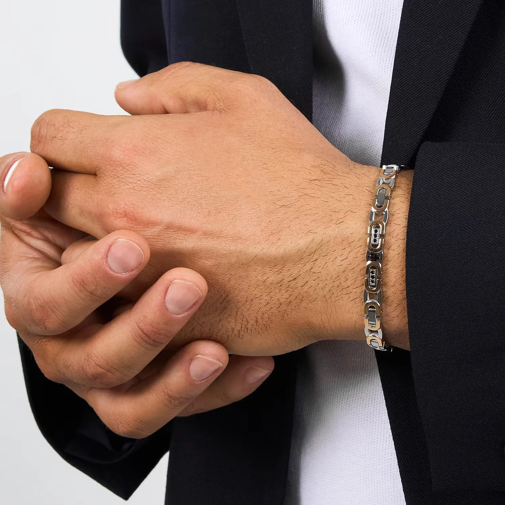 Bracciale uomo gioielli Maserati iconic JM425AVD97