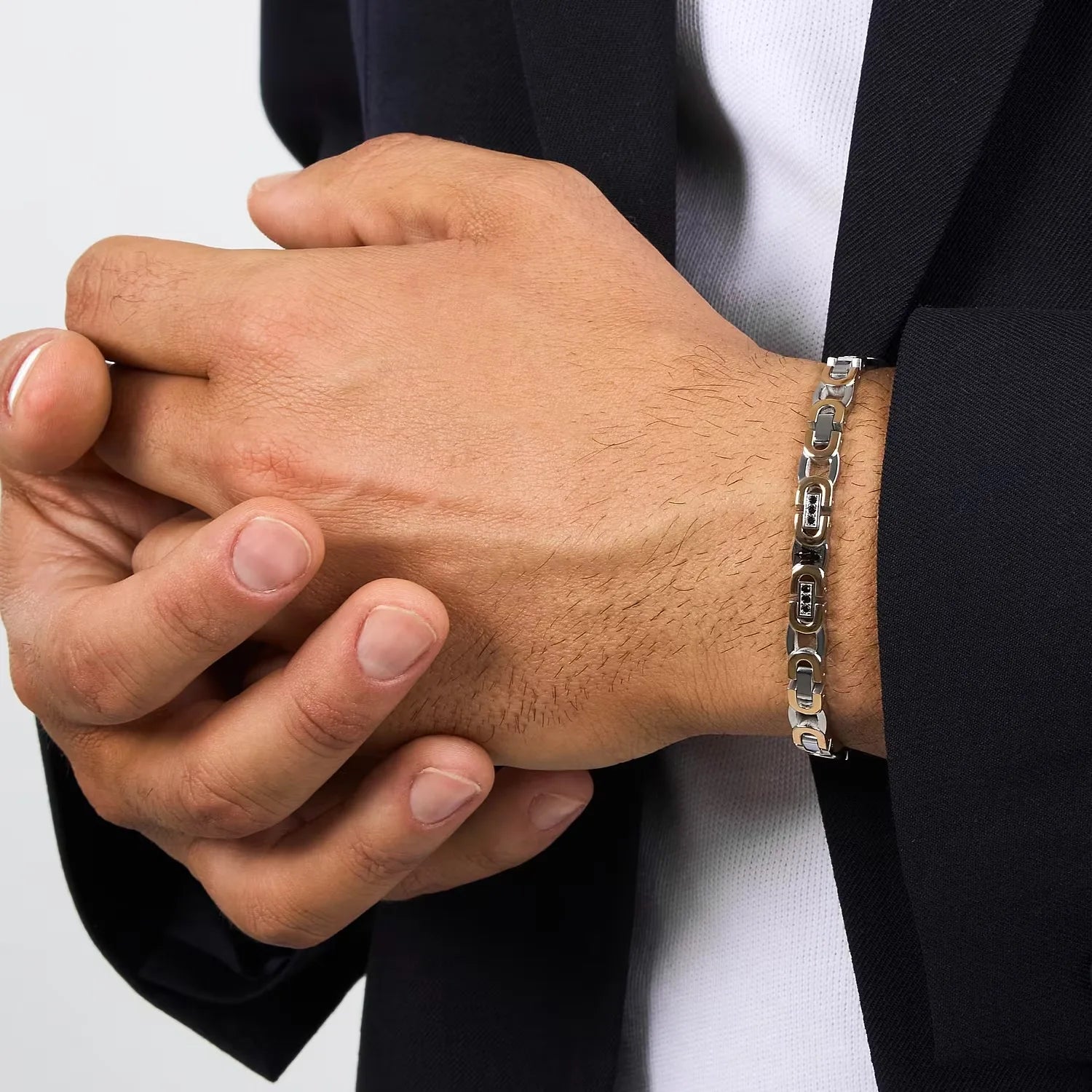 Bracciale uomo gioielli Maserati iconic JM425AVD97