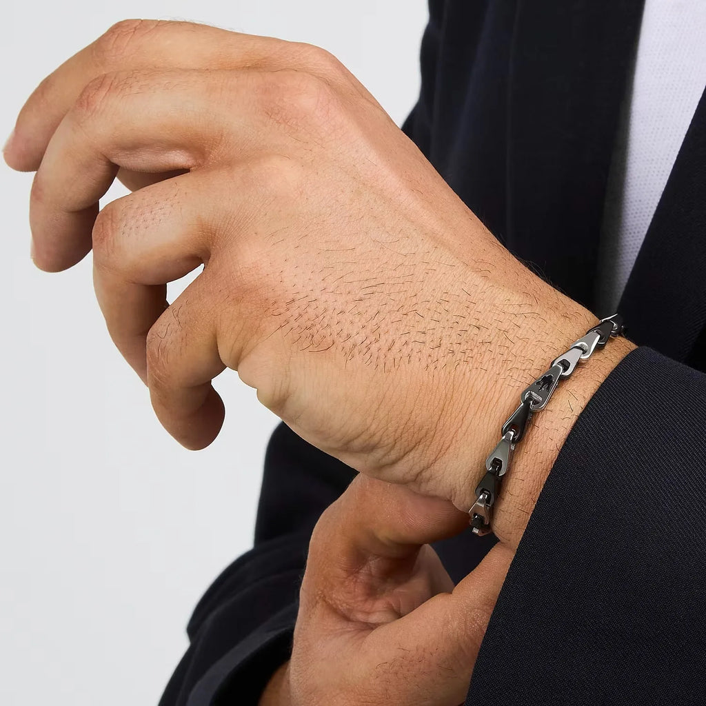 Bracciale uomo gioielli Maserati iconic jm425avd100