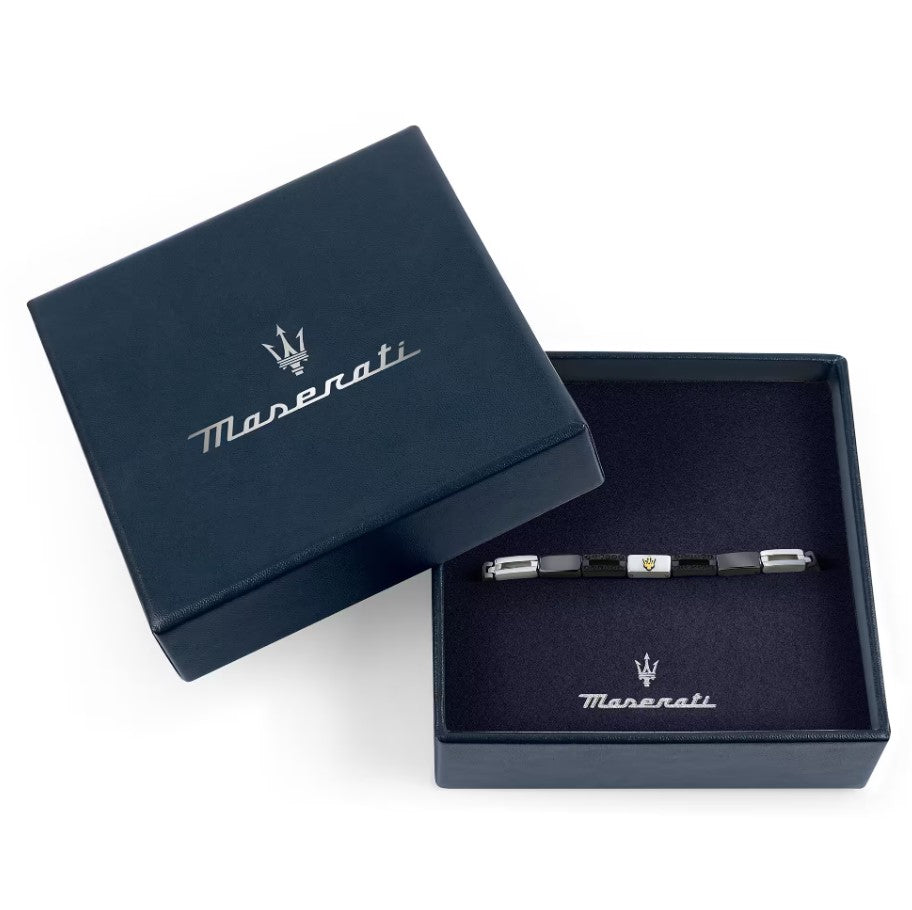 Bracciale uomo gioielli Maserati jewels jm223atz22