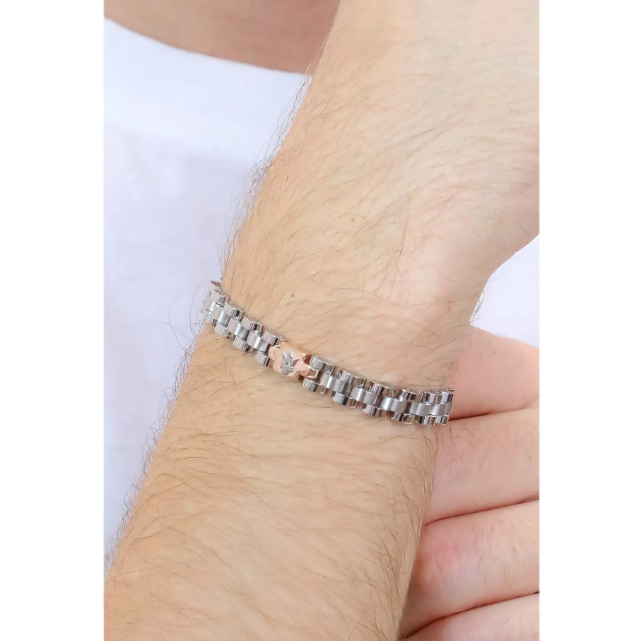 Bracciale uomo gioielli Maserati jm219aqh17