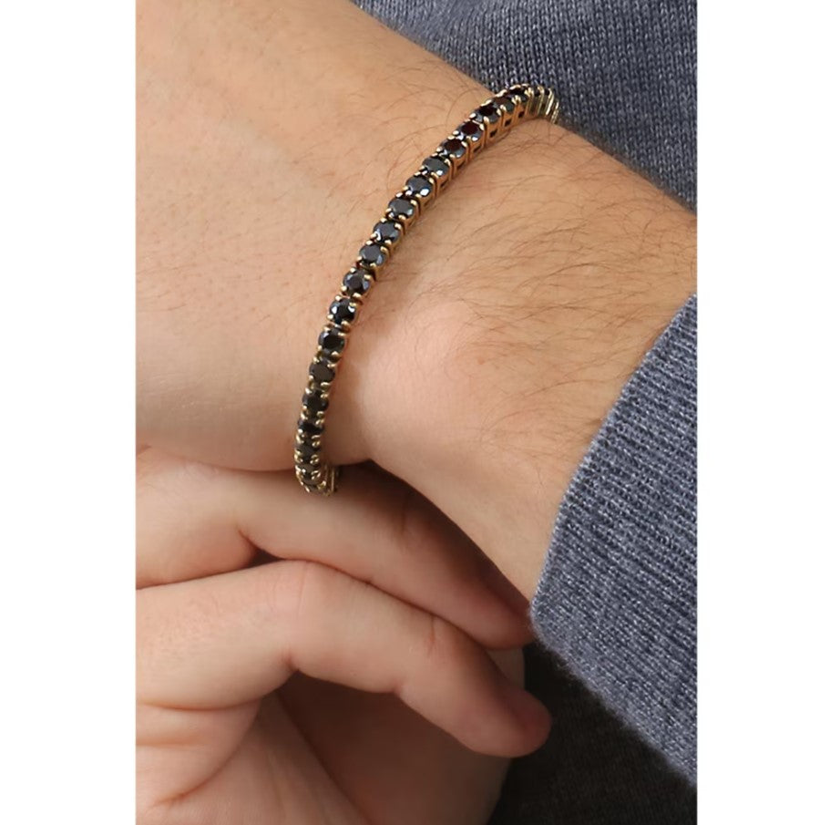 Bracciale uomo gioielli Maserati jm222avc01