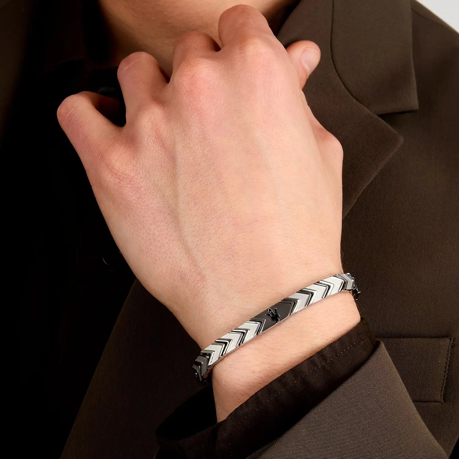 Bracciale uomo gioielli Maserati jm225avd91