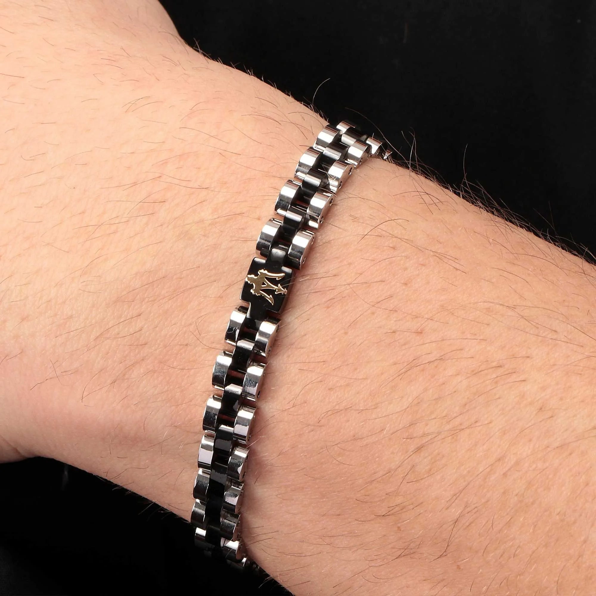 Bracciale uomo gioielli Maserati jm320ast08
