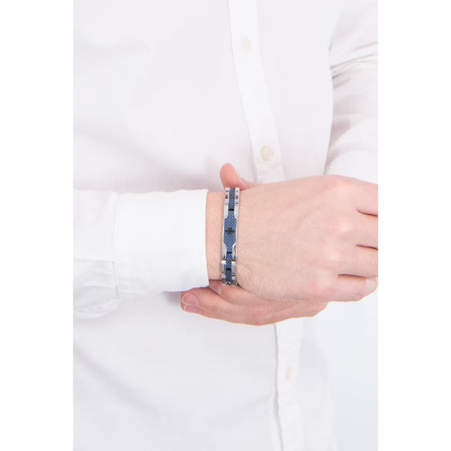 Bracciale uomo gioielli Maserati jm419asc02