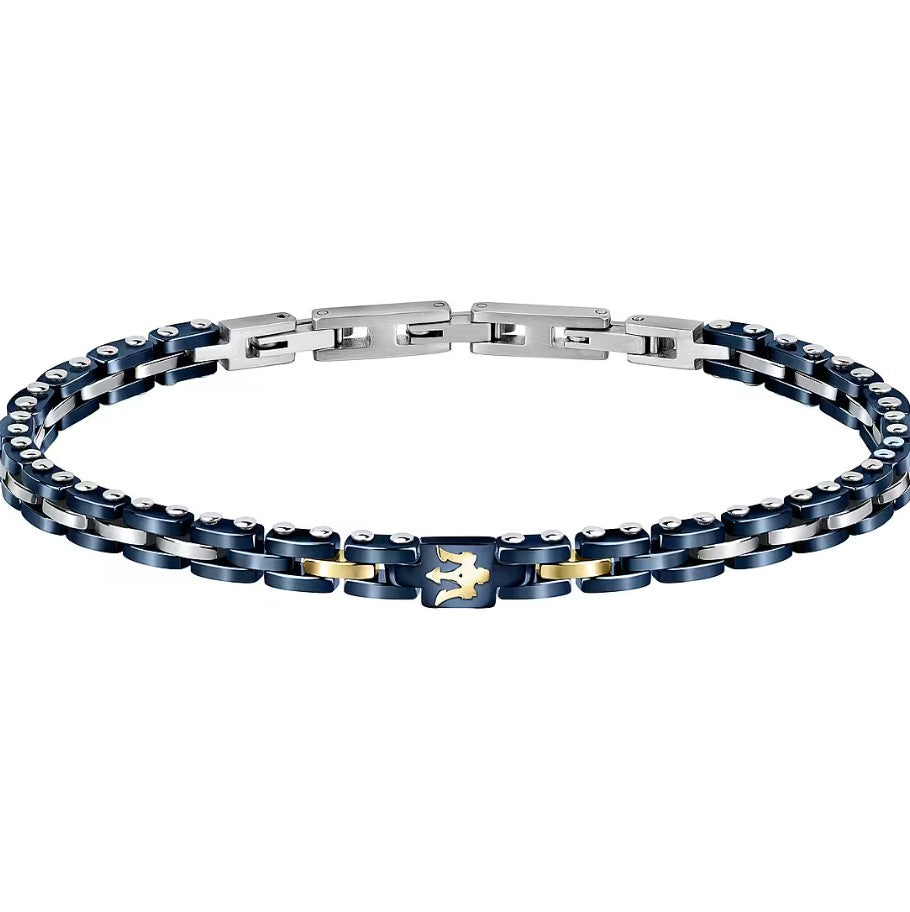 Bracciale Maserati uomo blu jm420ati01