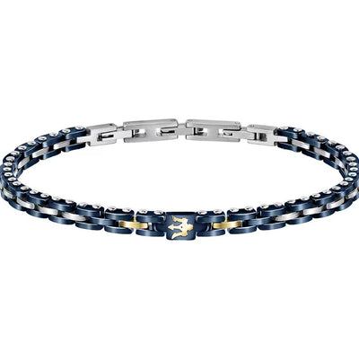 Bracelet homme Maserati bleu jm420ati01